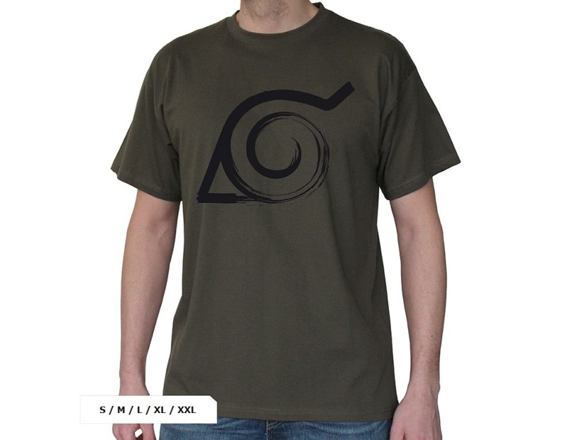 T-Shirt Konoha Emblem (Χακί)