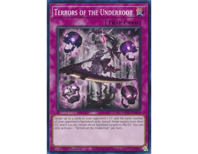 Terrors of the Underroot (MP22-EN109) - 1st Edition