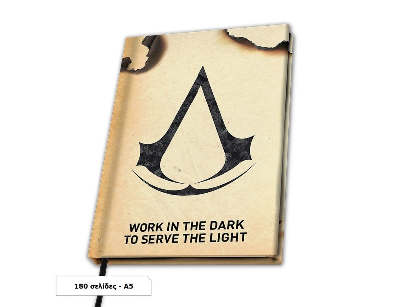 Τετράδιο Assassin's Creed Crest (A5)