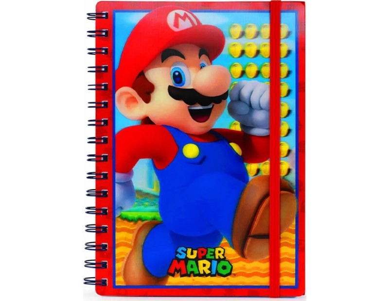 Τετράδιο Super Mario 3D (A5)