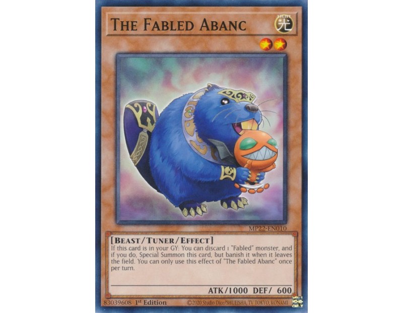 The Fabled Abanc (MP22-EN010) - 1st Edition
