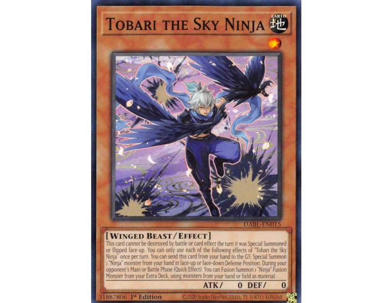 Tobari the Sky Ninja (DABL-EN015) - 1st Edition