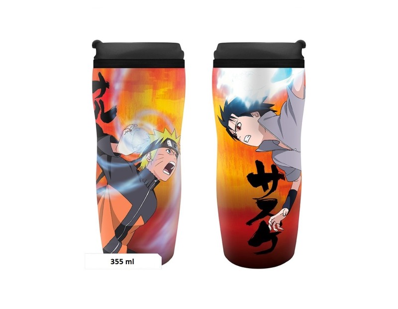 Travel Mug Naruto Vs Sasuke (355ml)