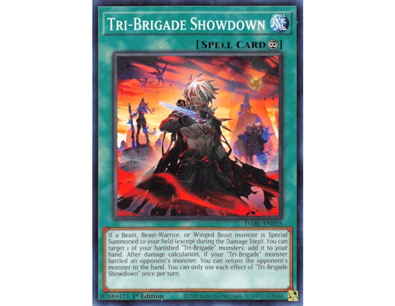 Tri-Brigade Showdown (DABL-EN055) - 1st Edition