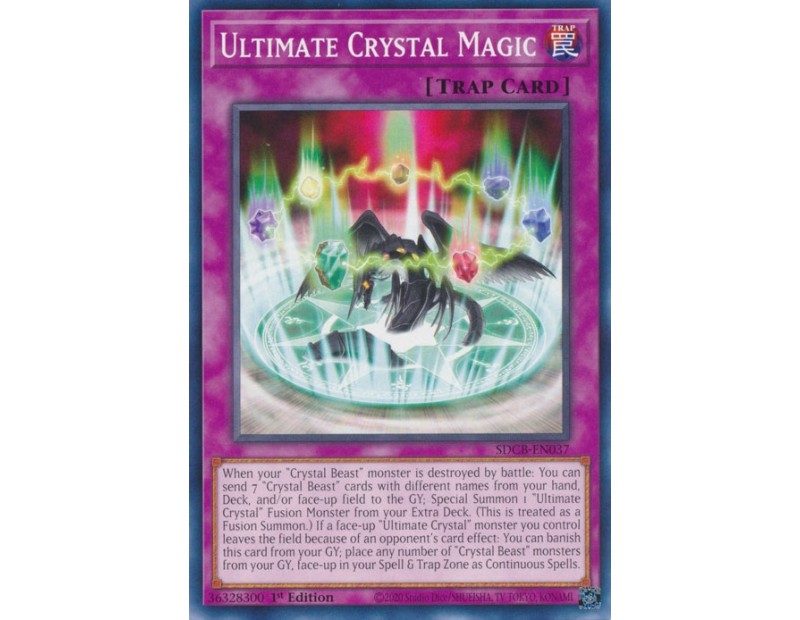 Ultimate Crystal Magic (SDCB-EN037) - 1st Edition