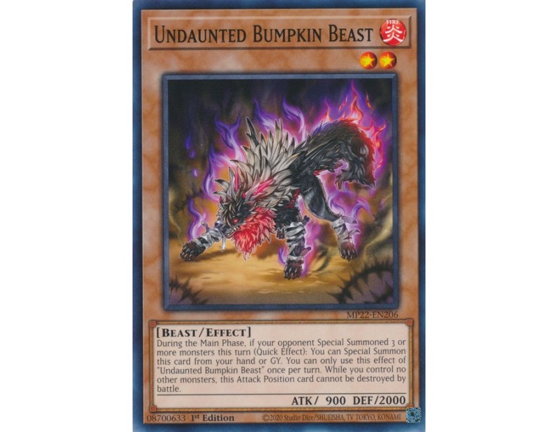 Undaunted Bumpkin Beast (MP22-EN206) - 1st Edition