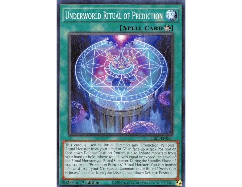 Underworld Ritual of Prediction (DABL-EN063) - 1st Edition