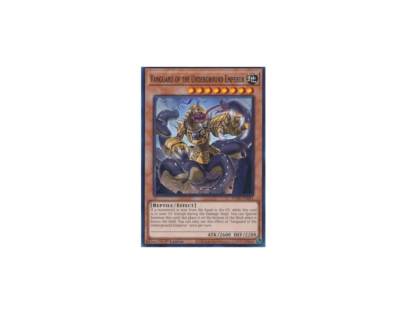 Vanguard of the Underground Emperor (POTE-EN081) - 1st Edition