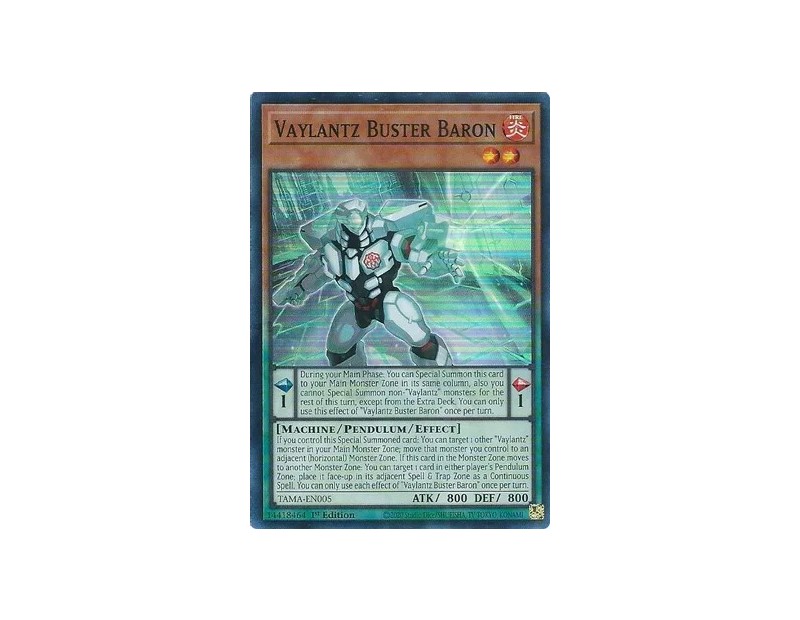 Vaylantz Buster Baron (TAMA-EN005) - 1st Edition