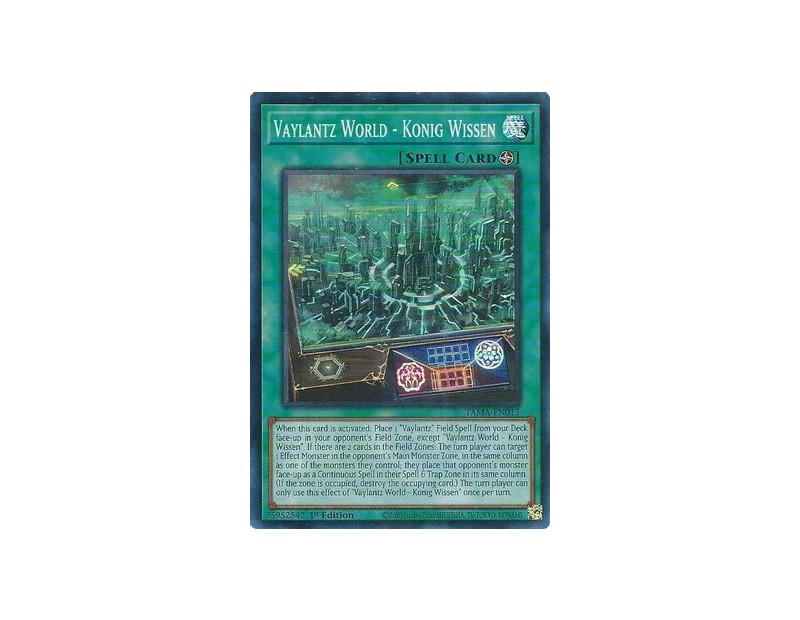Vaylantz World - Konig Wissen (TAMA-EN013) - 1st Edition