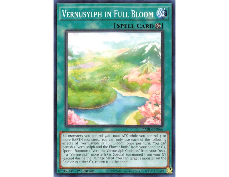Vernusylph in Full Bloom (DABL-EN066) - 1st Edition