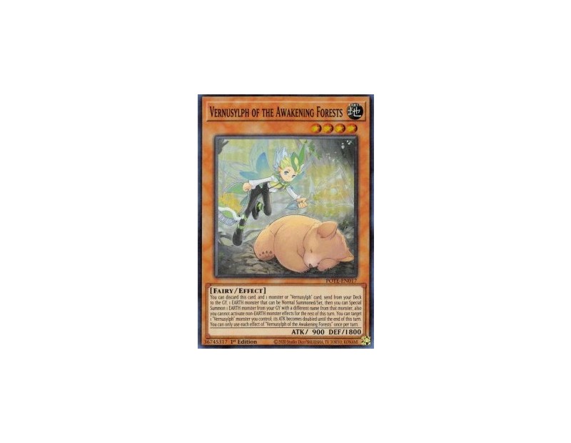 Vernusylph of the Awakening Forests (POTE-EN017) - 1st Edition