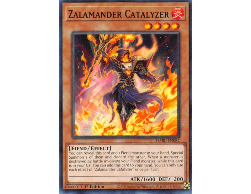 Zalamander Catalyzer (DABL-EN082) - 1st Edition