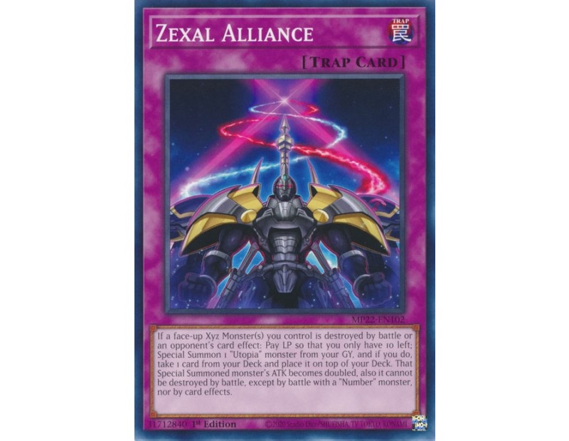 Zexal Alliance (MP22-EN102) - 1st Edition