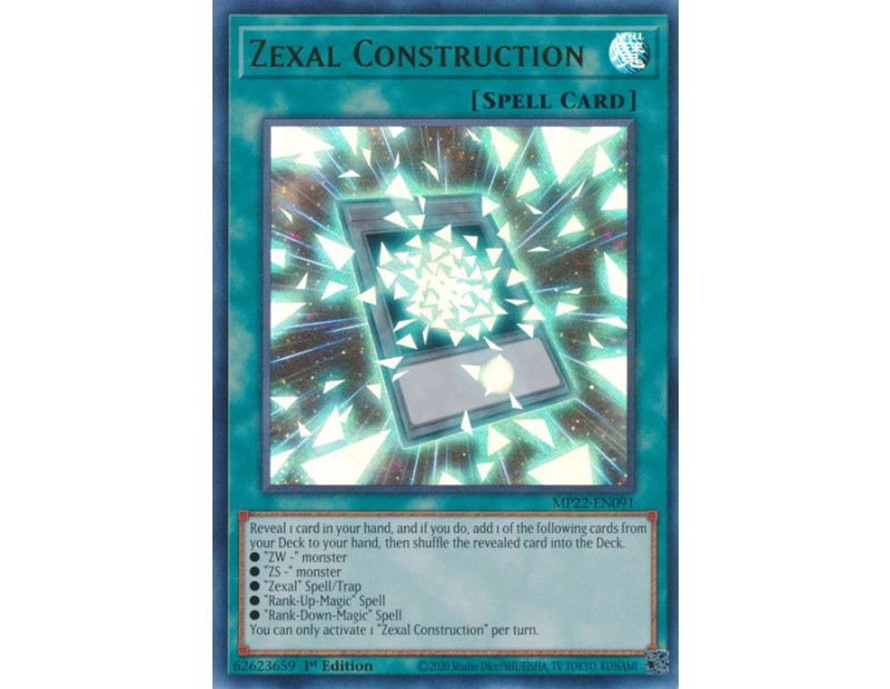 Zexal Construction (MP22-EN091) - 1st Edition