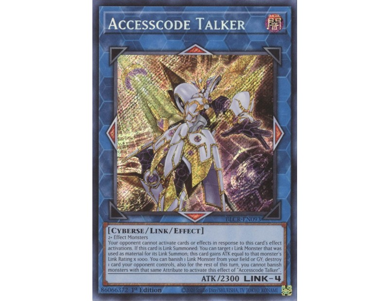 Accesscode Talker (BLCR-EN093) - 1st Edition