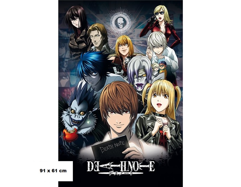 Αφίσα Death Note Characters (91x61)