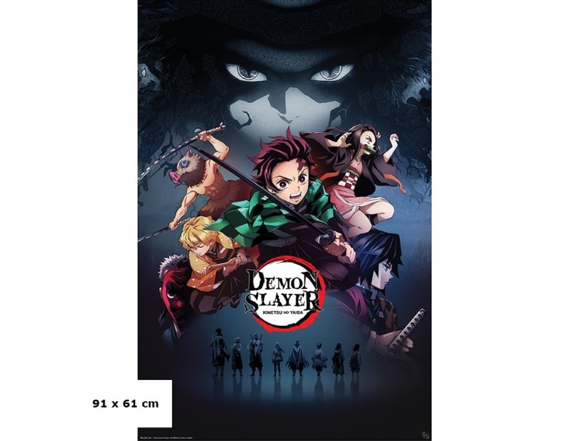 Αφίσα Demon Slayer Characters (91x61)