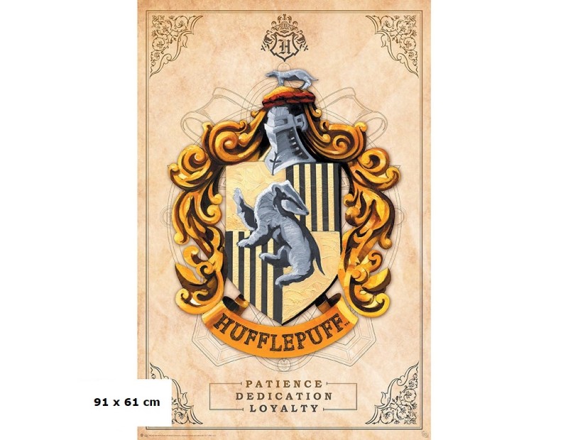 Αφίσα Hufflepuff (91x61)