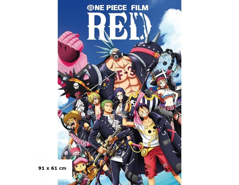 Αφίσα One Piece Film: RED Crew (91x61)