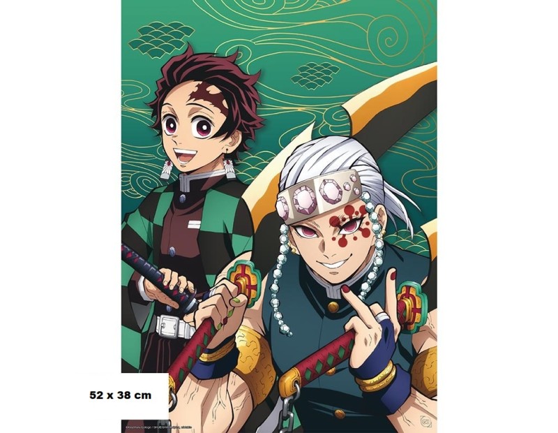 Αφίσα Tanjiro & Tengen (52x38)