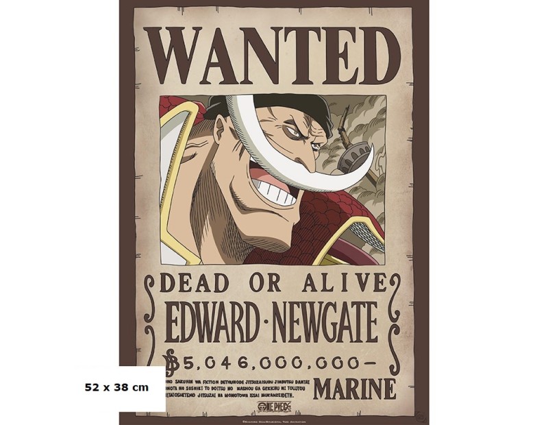 Αφίσα Wanted Edward Newgate (52x38)