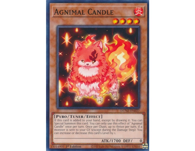 Agnimal Candle (DUNE-EN027) - 1st Edition