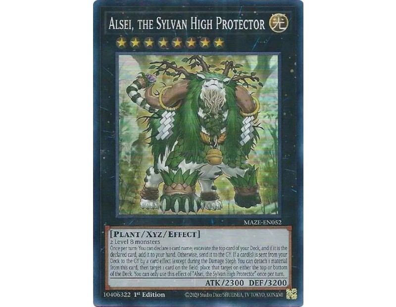 Alsei, the Sylvan High Protector (MAZE-EN052) - 1st Edition