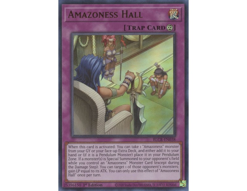 Amazoness Hall (BLCR-EN038) - 1st Edition