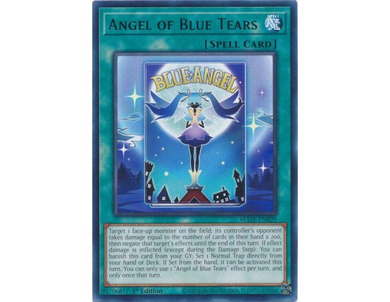 Angel of Blue Tears (MAZE-EN029) - 1st Edition