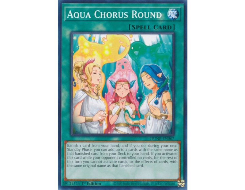 Aqua Chorus Round (DUNE-EN067) - 1st Edition