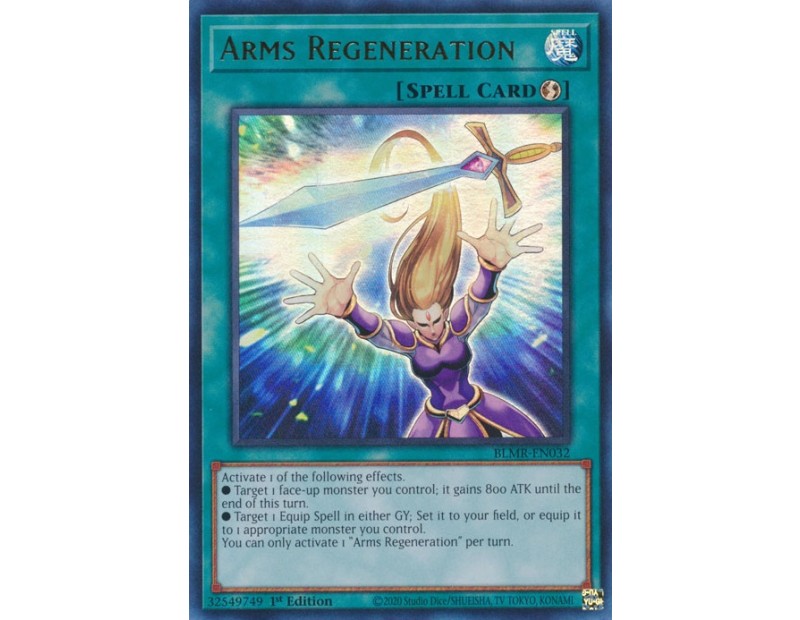 Arms Regeneration (BLMR-EN032) - 1st Edition