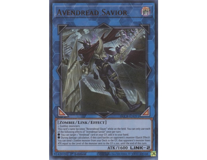 Avendread Savior (BLCR-EN091) - 1st Edition
