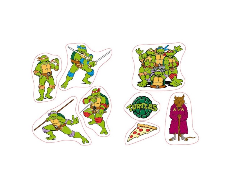 Αυτοκόλλητα Teenage Mutant Ninja Turtles