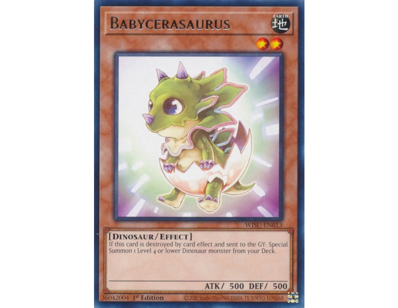 Babycerasaurus (WISU-EN013) - 1st Edition