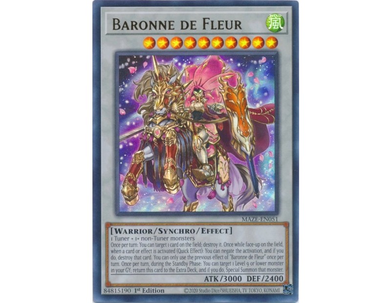 Baronne de Fleur (MAZE-EN051) - 1st Edition