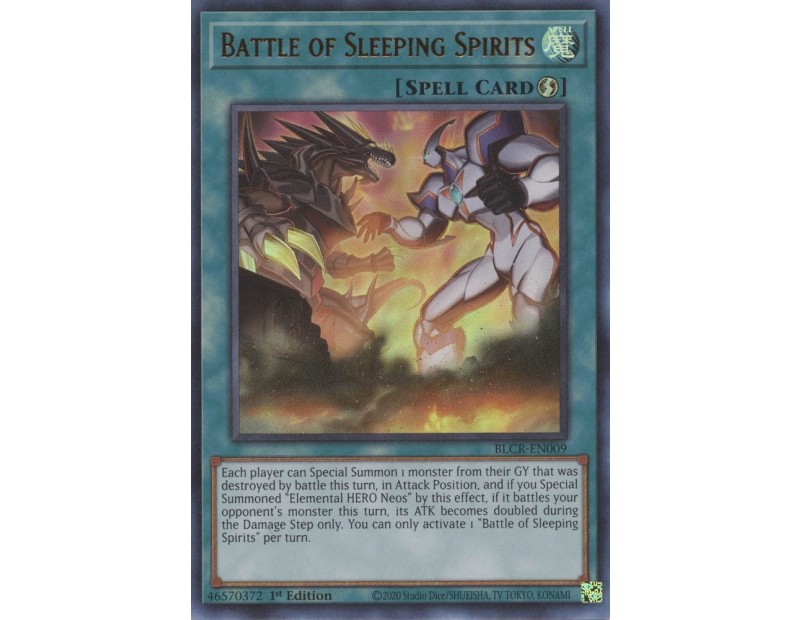 Battle of Sleeping Spirits (BLCR-EN009) - 1st Edition