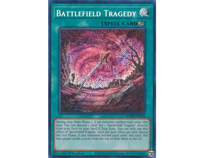 Battlefield Tragedy (BLMR-EN018) - 1st Edition