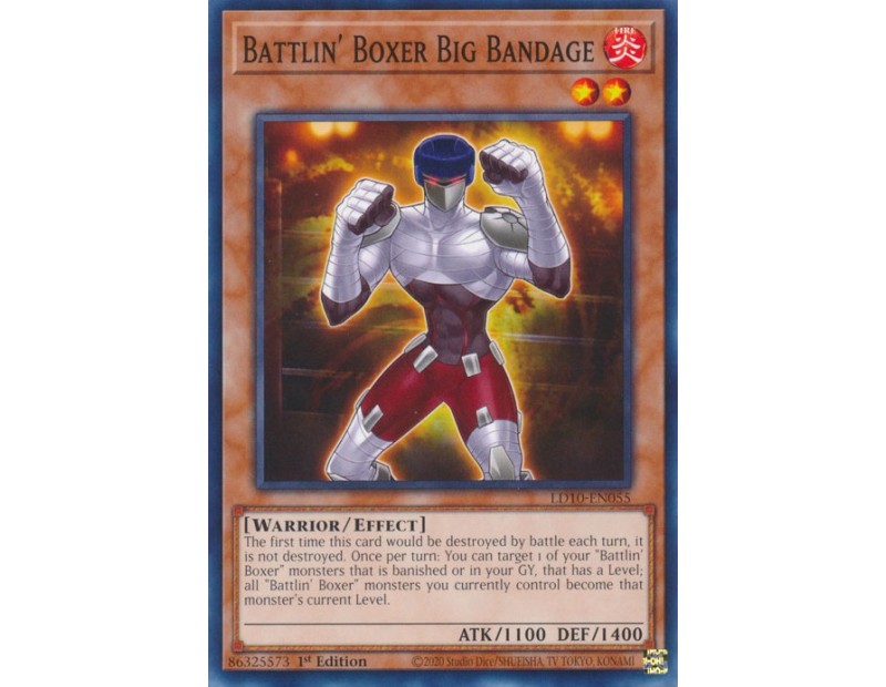 Battlin' Boxer Big Bandage (LD10-EN055) - 1st Edition