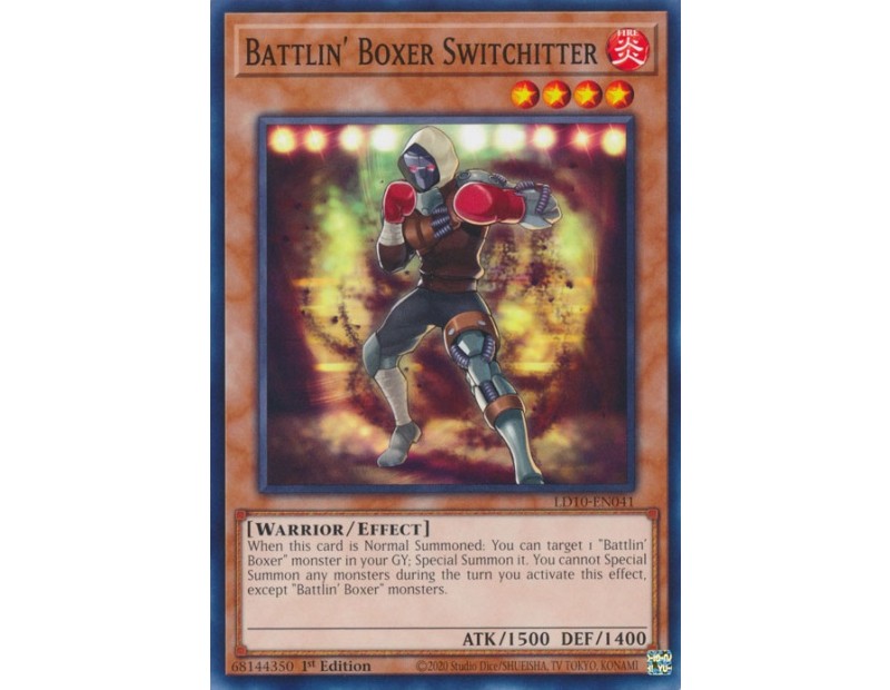 Battlin' Boxer Switchitter (LD10-EN041) - 1st Edition
