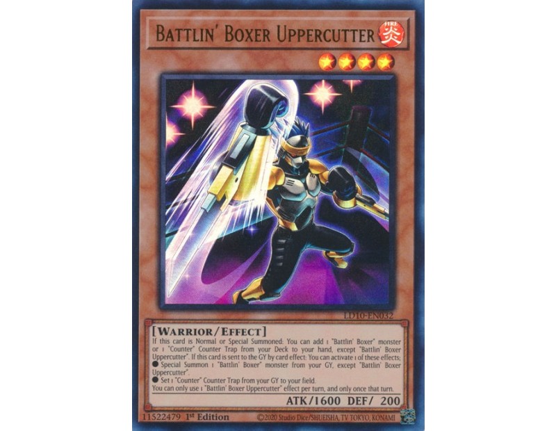 Battlin' Boxer Uppercutter (LD10-EN032) - 1st Edition