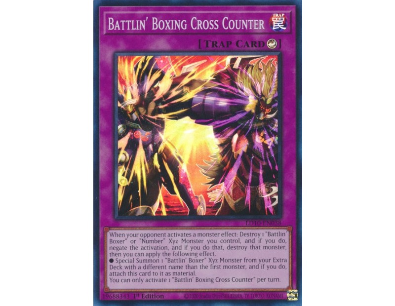 Battlin' Boxing Cross Counter (LD10-EN038) - 1st Edition