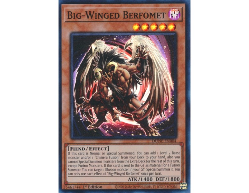 Big-Winged Berfomet (DUNE-EN004) - 1st Edition