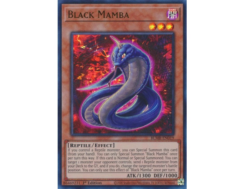 Black Mamba (BLMR-EN019) - 1st Edition