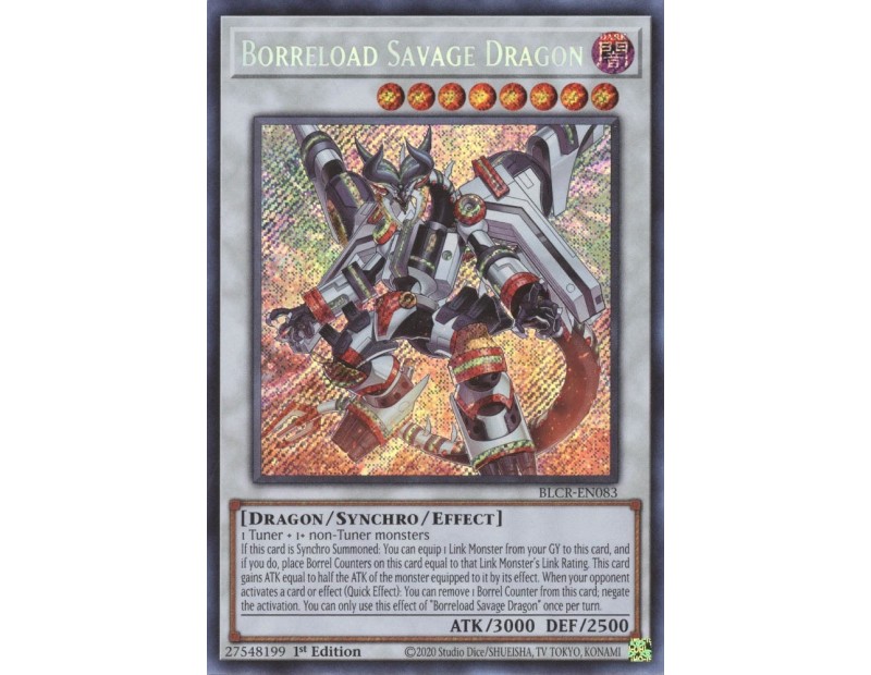 Borreload Savage Dragon (BLCR-EN083) - 1st Edition