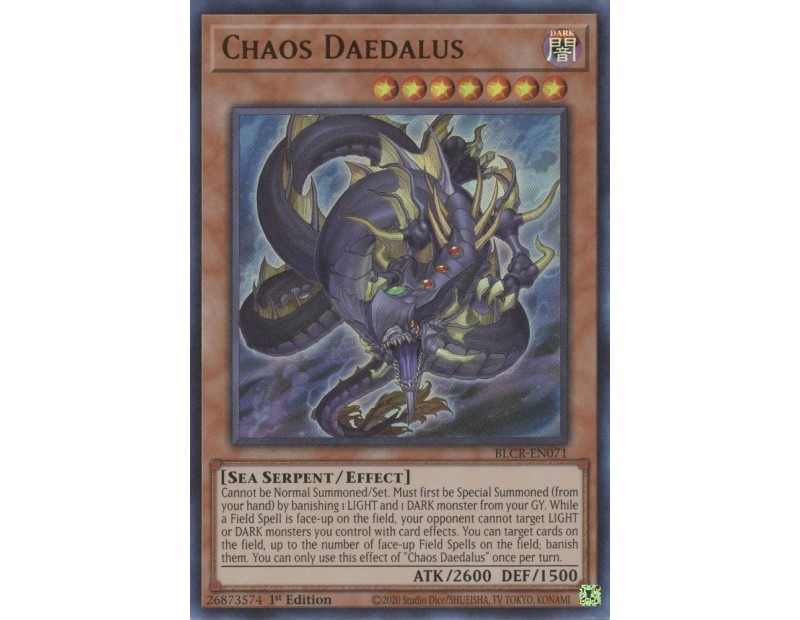 Chaos Daedalus (BLCR-EN071) - 1st Edition