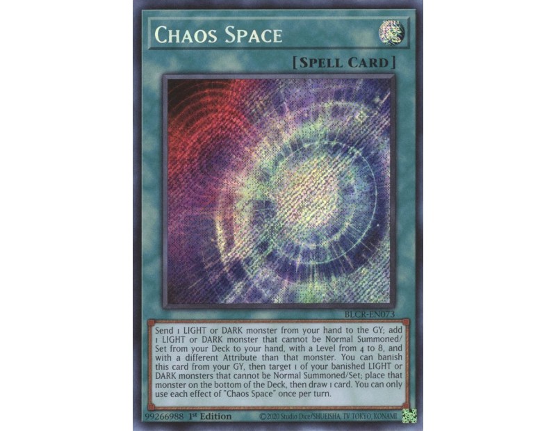 Chaos Space (BLCR-EN073) - 1st Edition