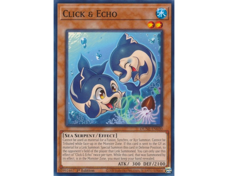 Click & Echo (DUNE-EN030) - 1st Edition
