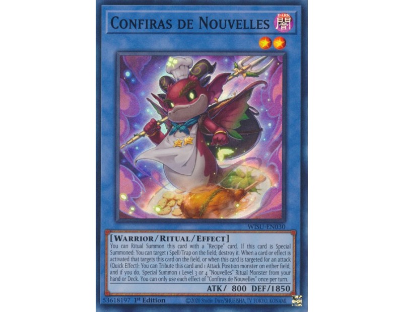 Confiras de Nouvelles (WISU-EN030) - 1st Edition