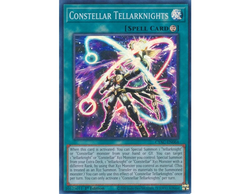 Constellar Tellarknights (CYAC-EN064) - 1st Edition